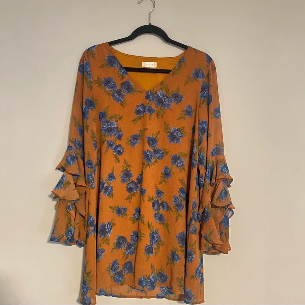 Altar’d State long bell sleeve mini dress